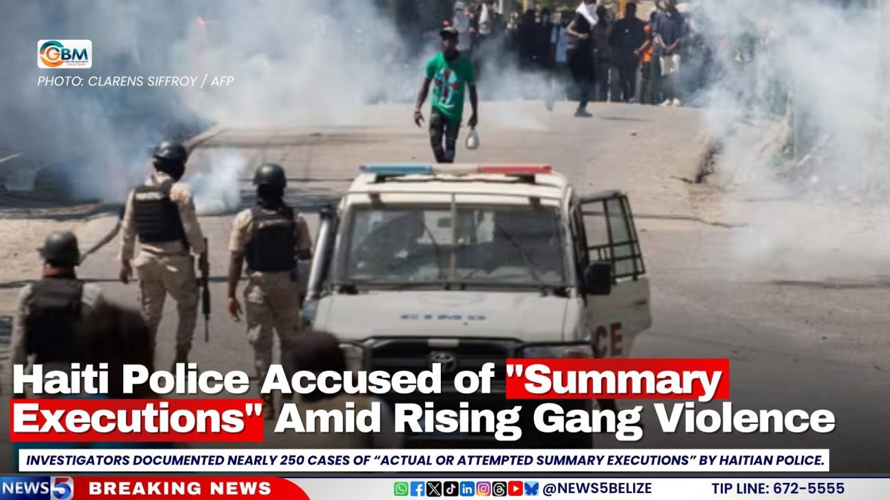 Haiti Police Accused of "Summary Executions" Amid Rising Gang Violence