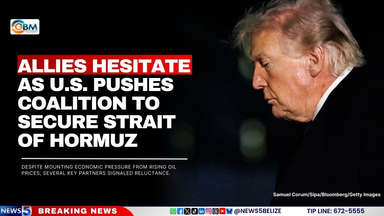 Allies Hesitate as U.S. Pushes Coalition to Secure Strait of Hormuz