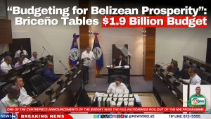 “Budgeting for Belizean Prosperity”: Briceño Tables $1.9 Billion Budget