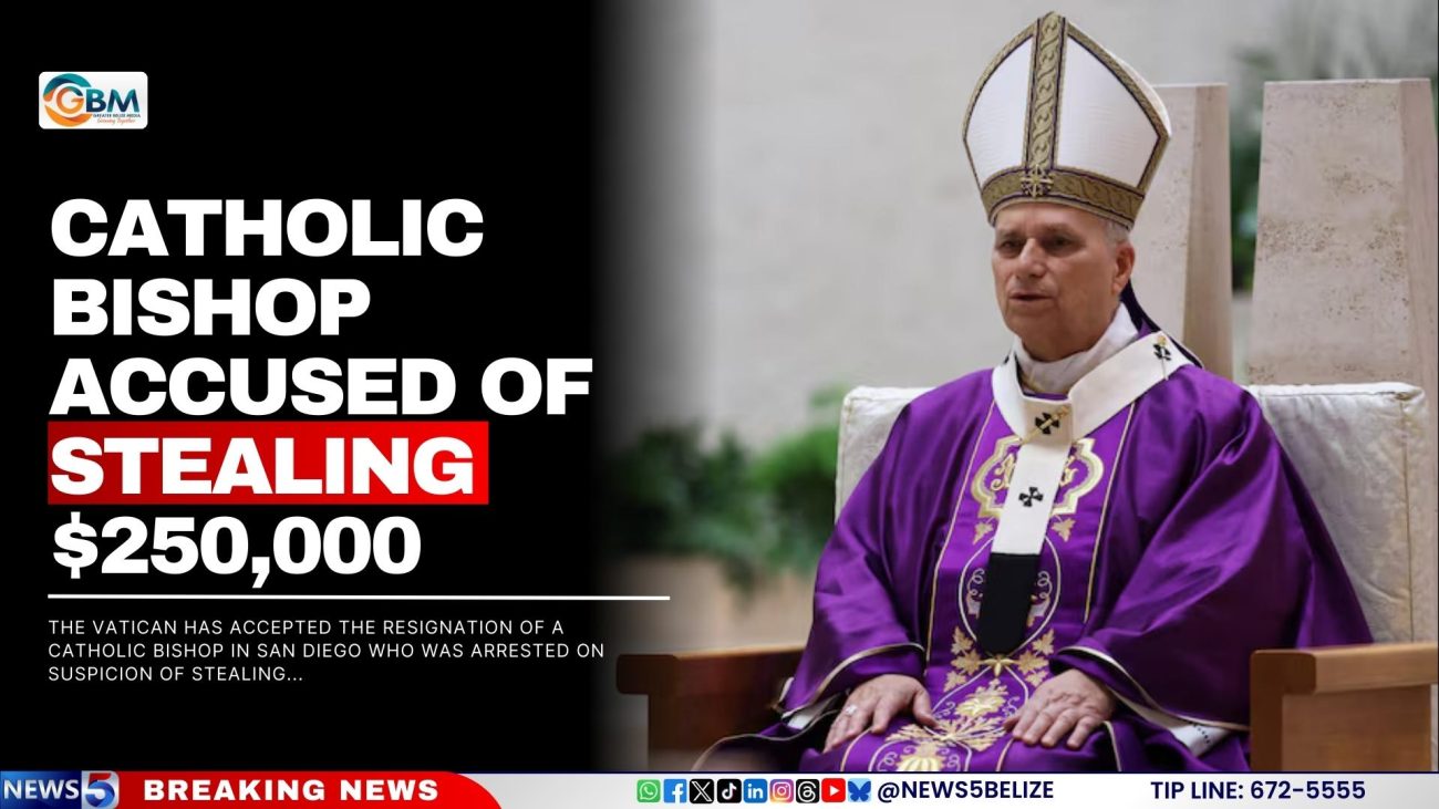 Catholic Bishop Accused of Stealing $250,000