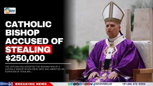 Catholic Bishop Accused of Stealing $250,000