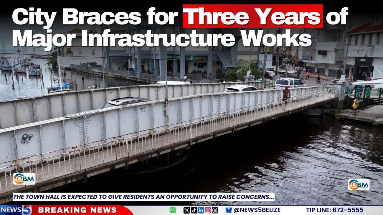 City Braces for Three Years of Major Infrastructure Works