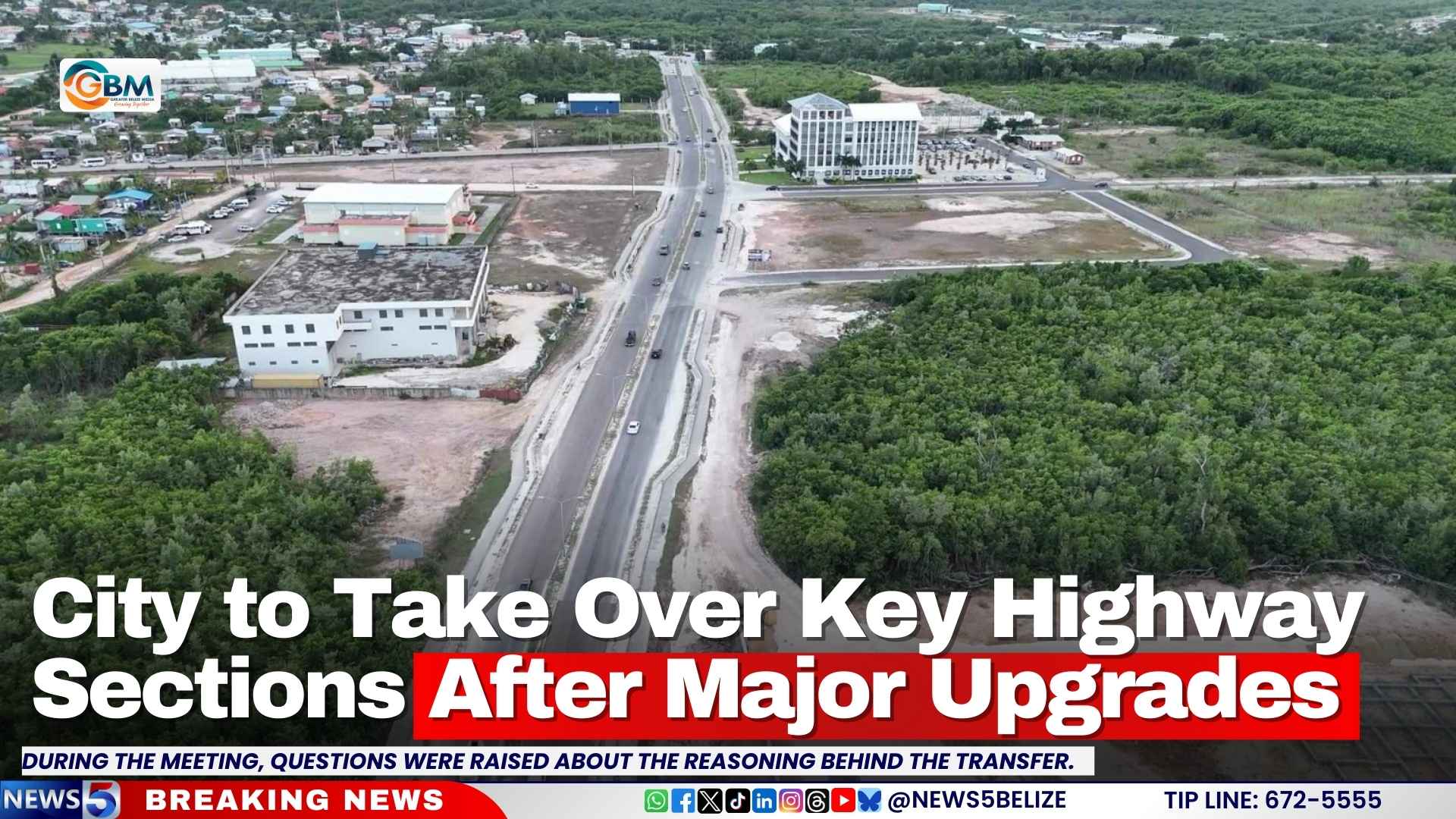 City to Take Over Key Highway Sections After Major Upgrades