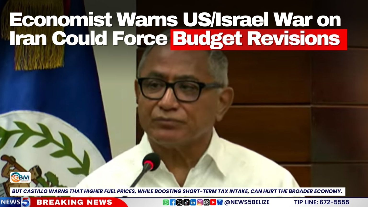 Economist Warns US/Israel War on Iran Could Force Budget Revisions ...