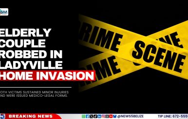 Elderly Couple Robbed in Ladyville Home Invasion