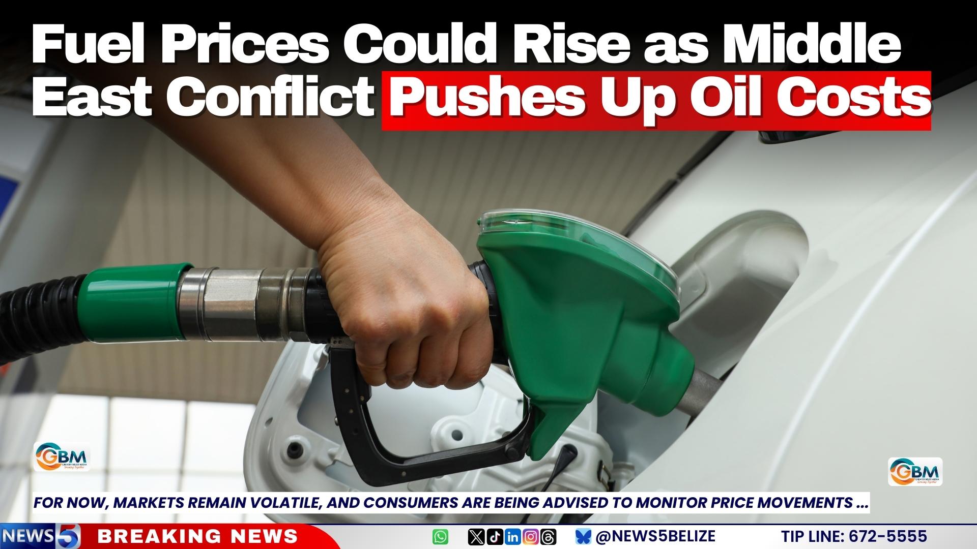 Fuel Prices Could Rise as Middle East Conflict Pushes Up Oil Costs