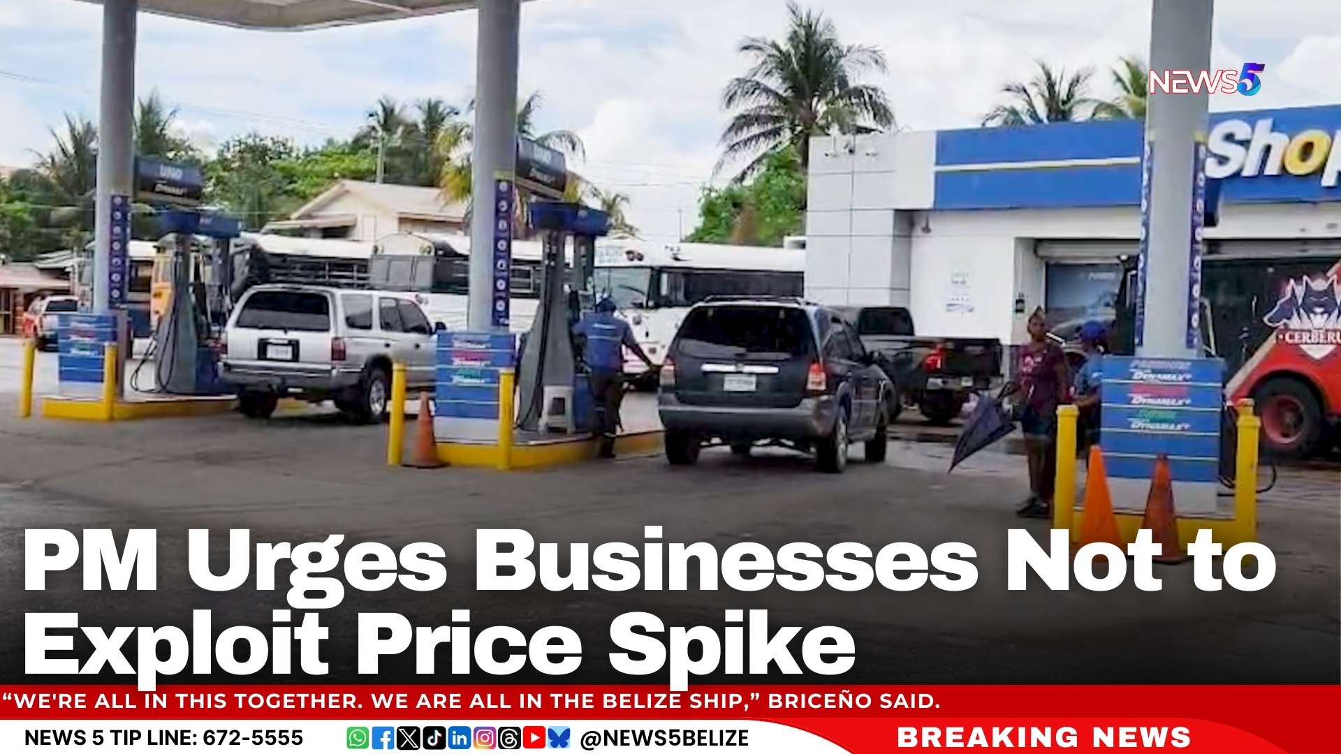 PM Urges Businesses Not to Exploit Price Spike