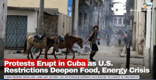 Protests Erupt in Cuba as U.S. Restrictions Deepen Food, Energy Crisis