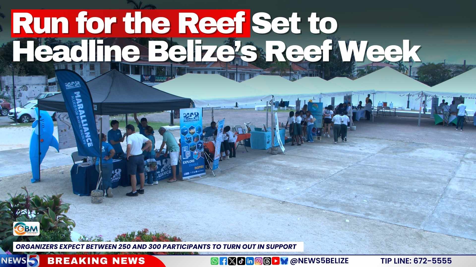 Run for the Reef Set to Headline Belize’s Reef Week