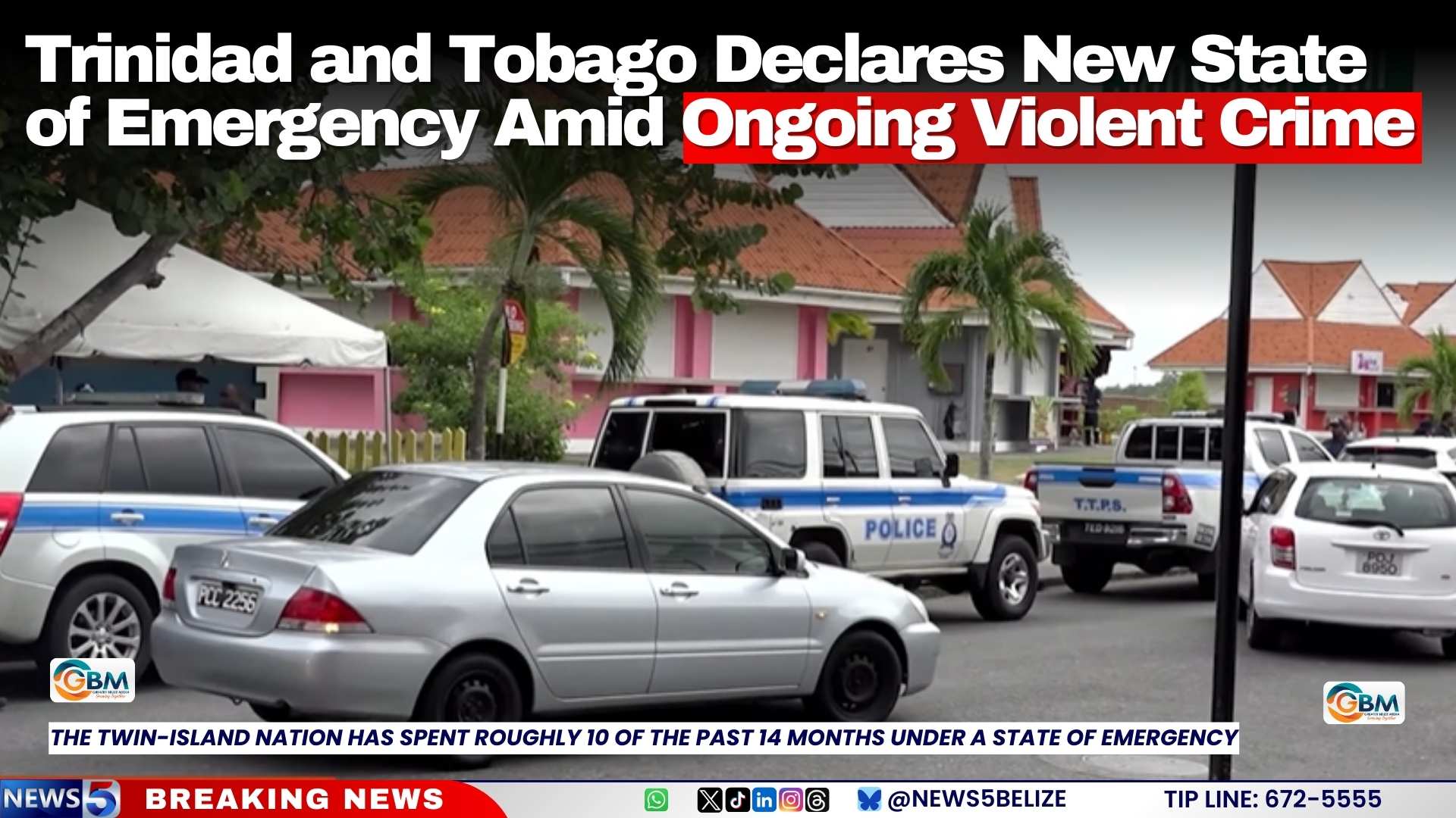 Trinidad and Tobago Declares New State of Emergency Amid Ongoing Violent Crime