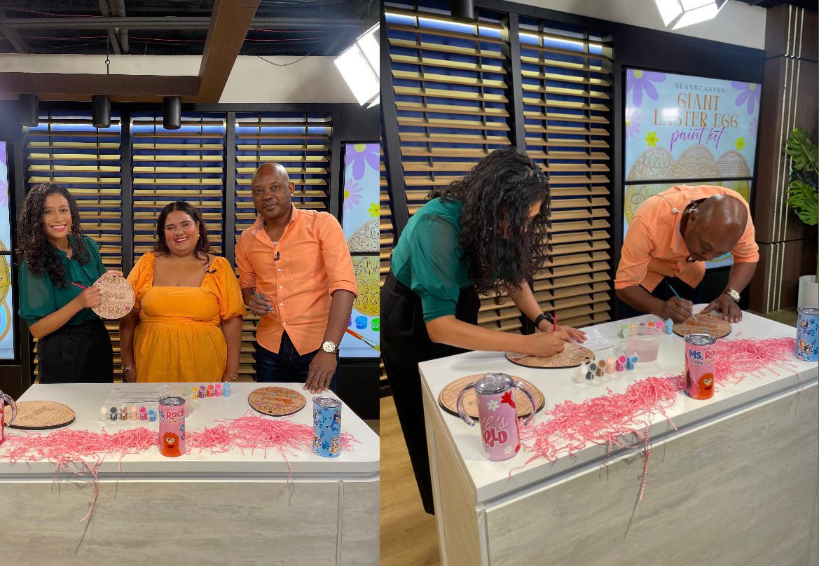 Creative Easter Inspirations with Yansi Young on Open Your Eyes Morning Show