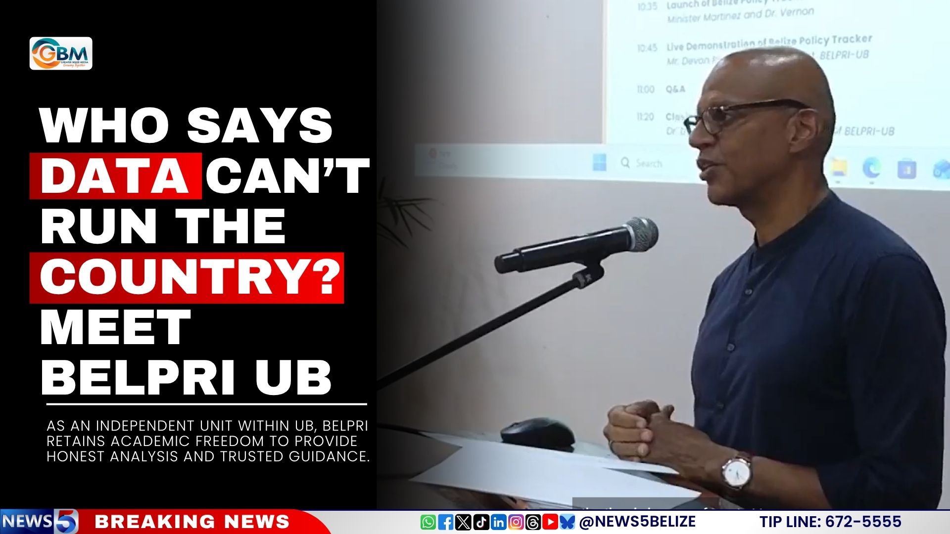 Who Says Data Can’t Run the Country? Meet BELPRI UB