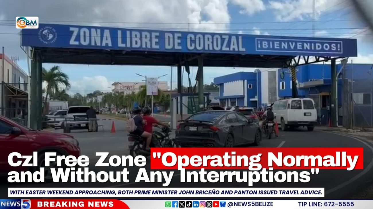 With Easter weekend approaching, both Prime Minister John Briceño and Panton issued travel advice.