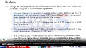 BSCFA Asked to Sign Away Millions in Claims for One Year's Promise