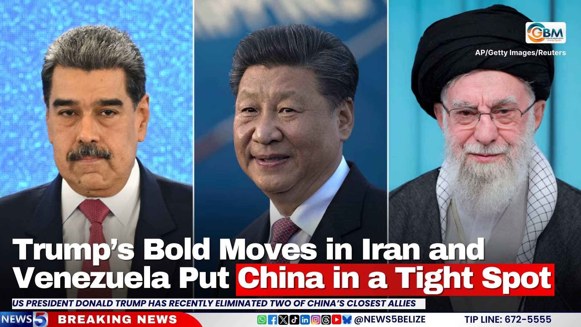 Trump’s Bold Moves in Iran and Venezuela Put China in a Tight Spot