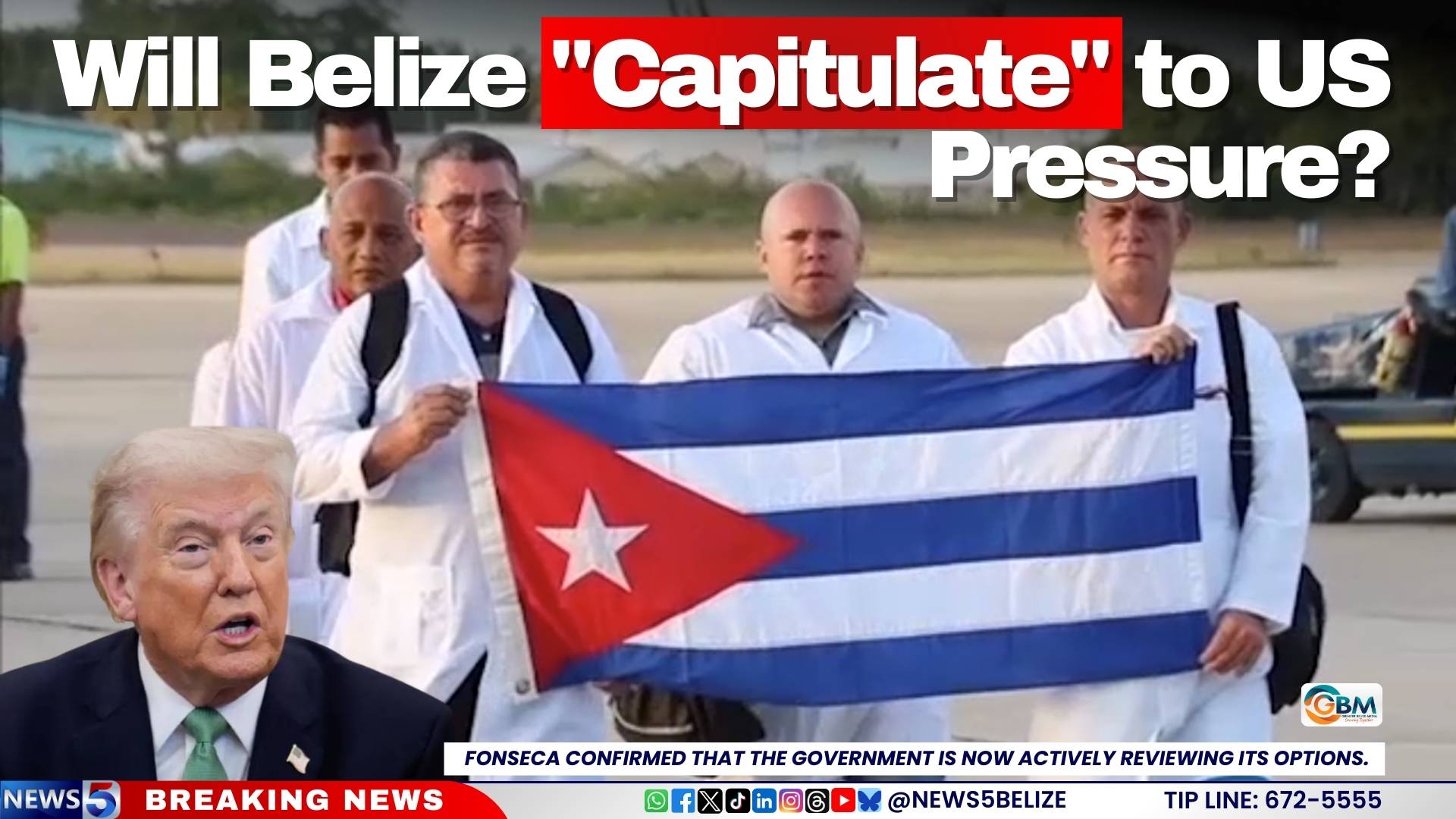 Will Belize "Capitulate" to US Pressure?