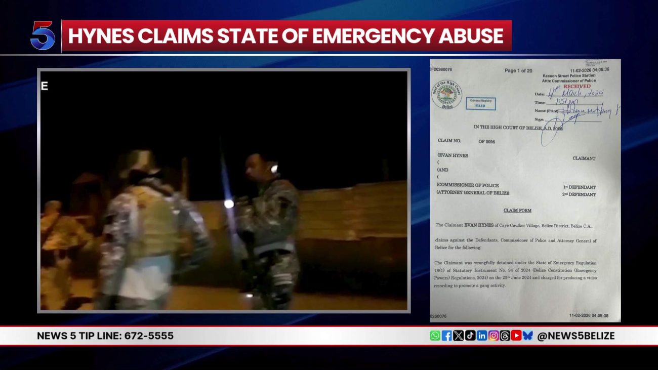 Caye Caulker Man Sues Over Illegal Detention