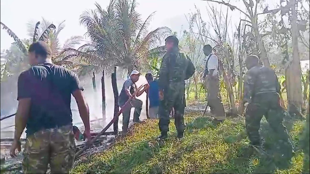 San Felipe Village Unites after Fire Destroys Four Homes