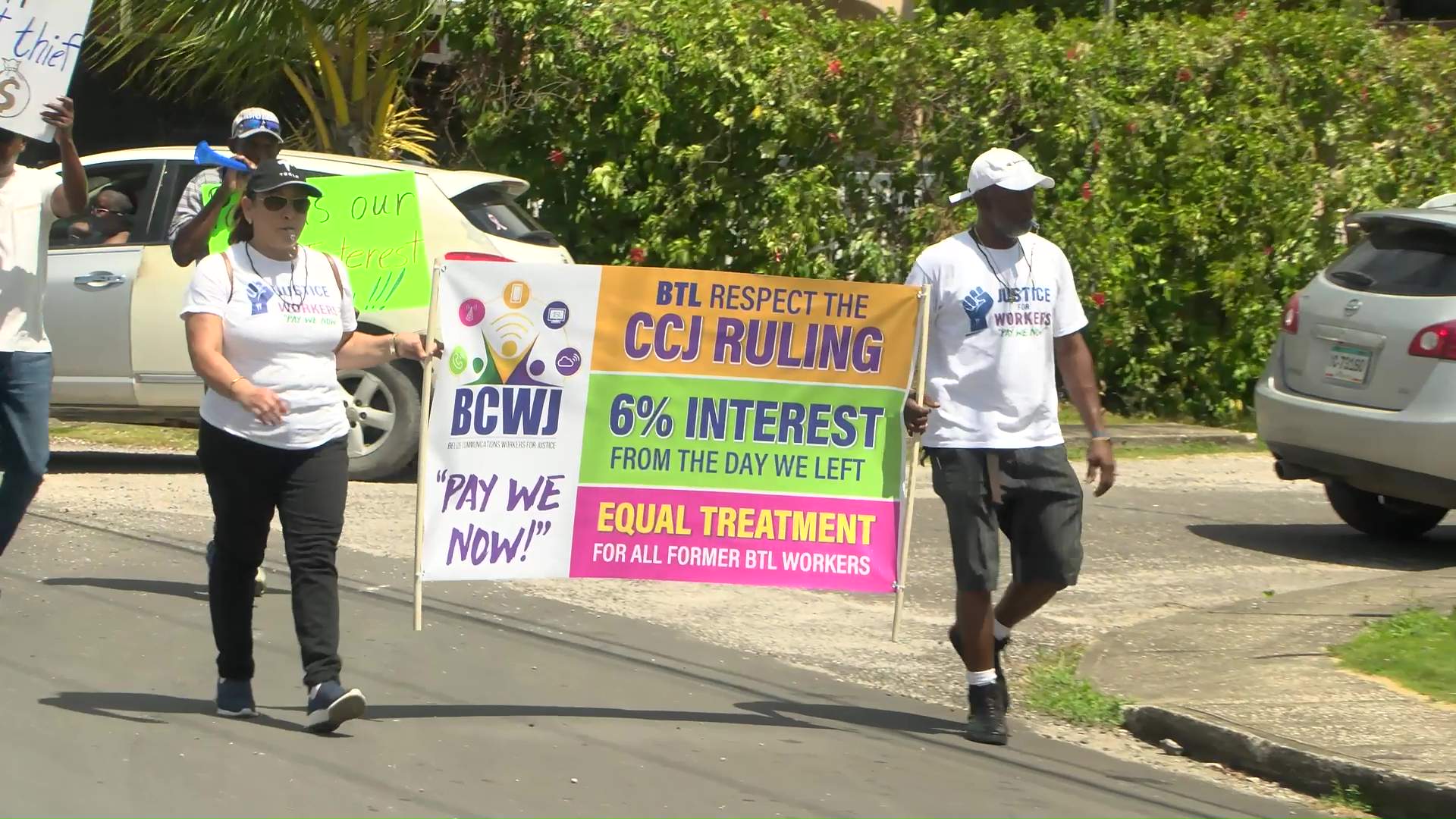 Former BTL Workers Turn Up the Heat at PM’s Office