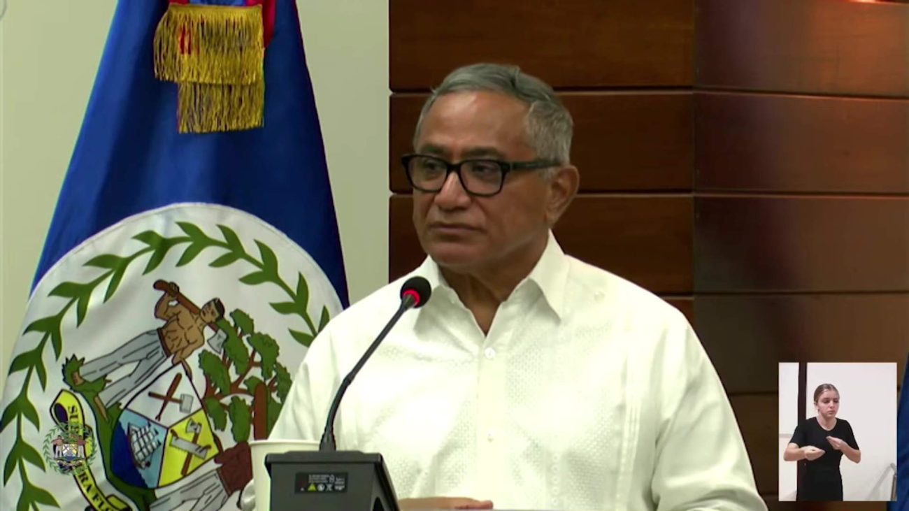 Prime Minister John Briceño