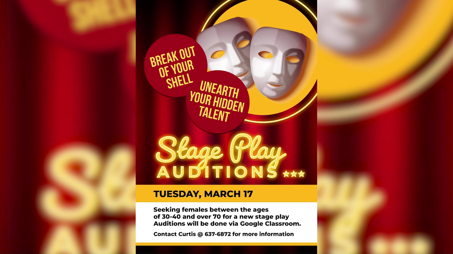 Casting Call Opened for Grace and Glorie Play