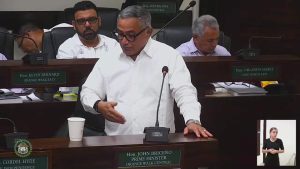 Prime Minister John Briceño