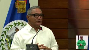 Prime Minister John Briceño