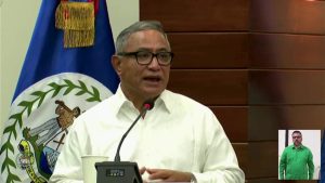 Prime Minister John Briceño