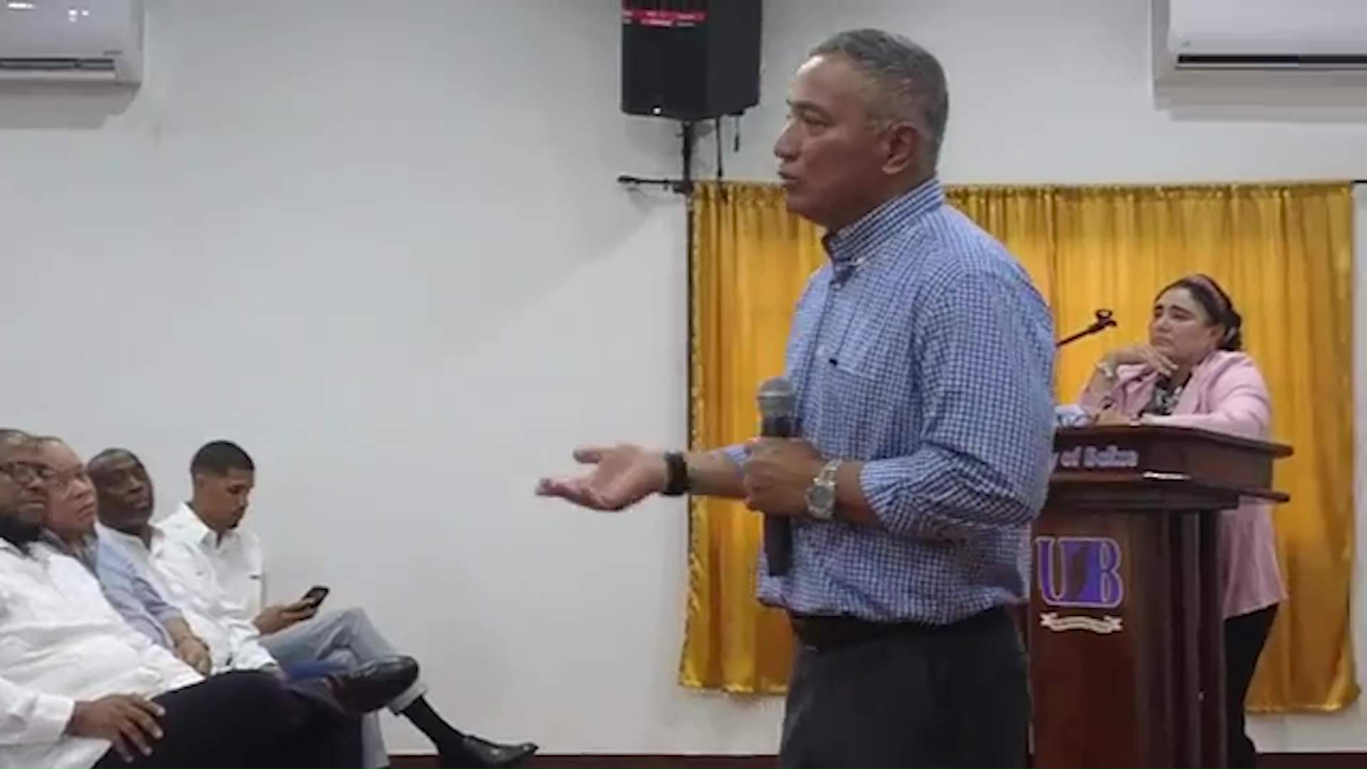 PM Briceño Talks Leadership and Development as UB’s Guest Lecturer