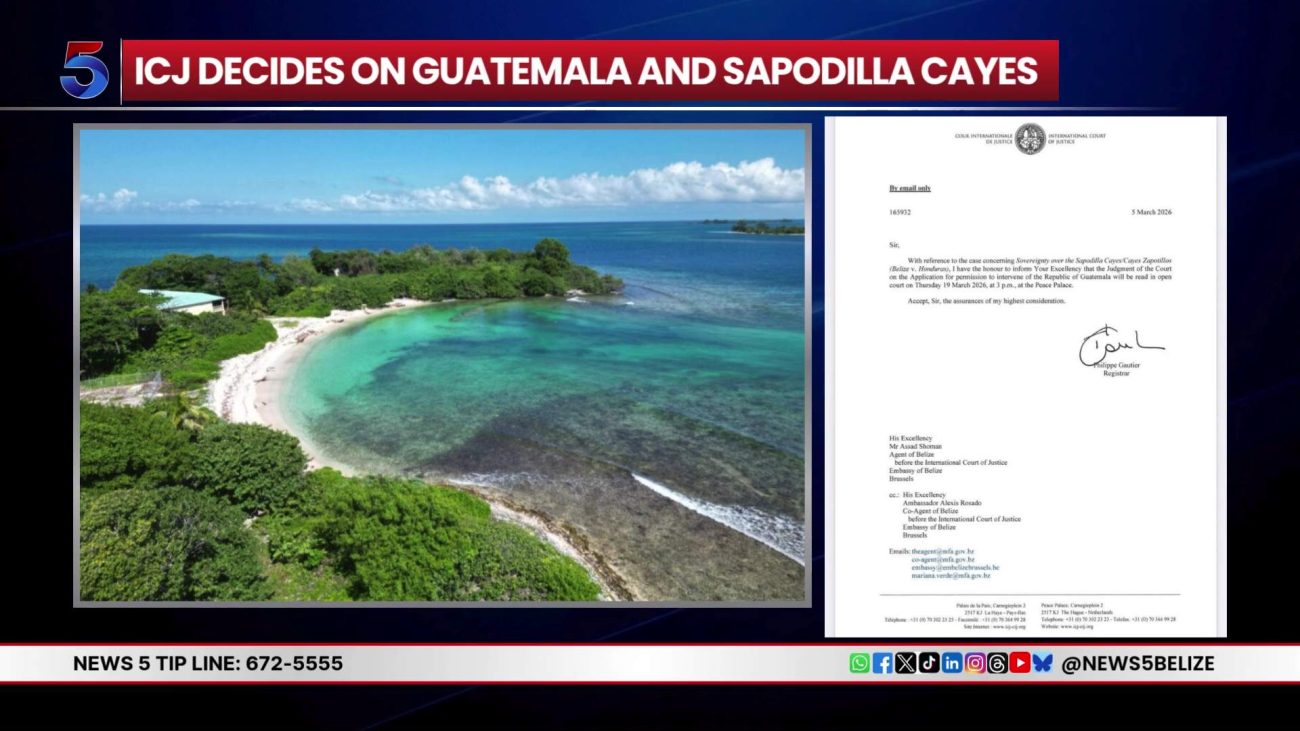 Guatemala is Cleared to Intervene in Sapodilla Cayes Dispute