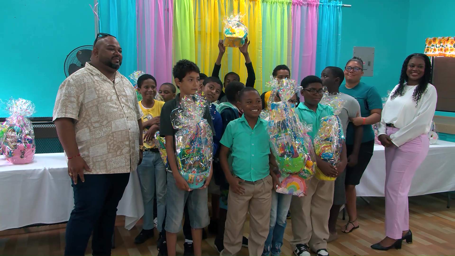 Stella Maris Students Receive Early Easter Treats