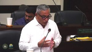 Prime Minister John Briceño