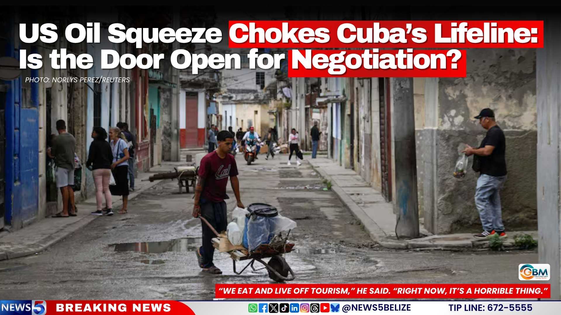US Oil Squeeze Chokes Cuba’s Lifeline: Is the Door Open for Negotiation?