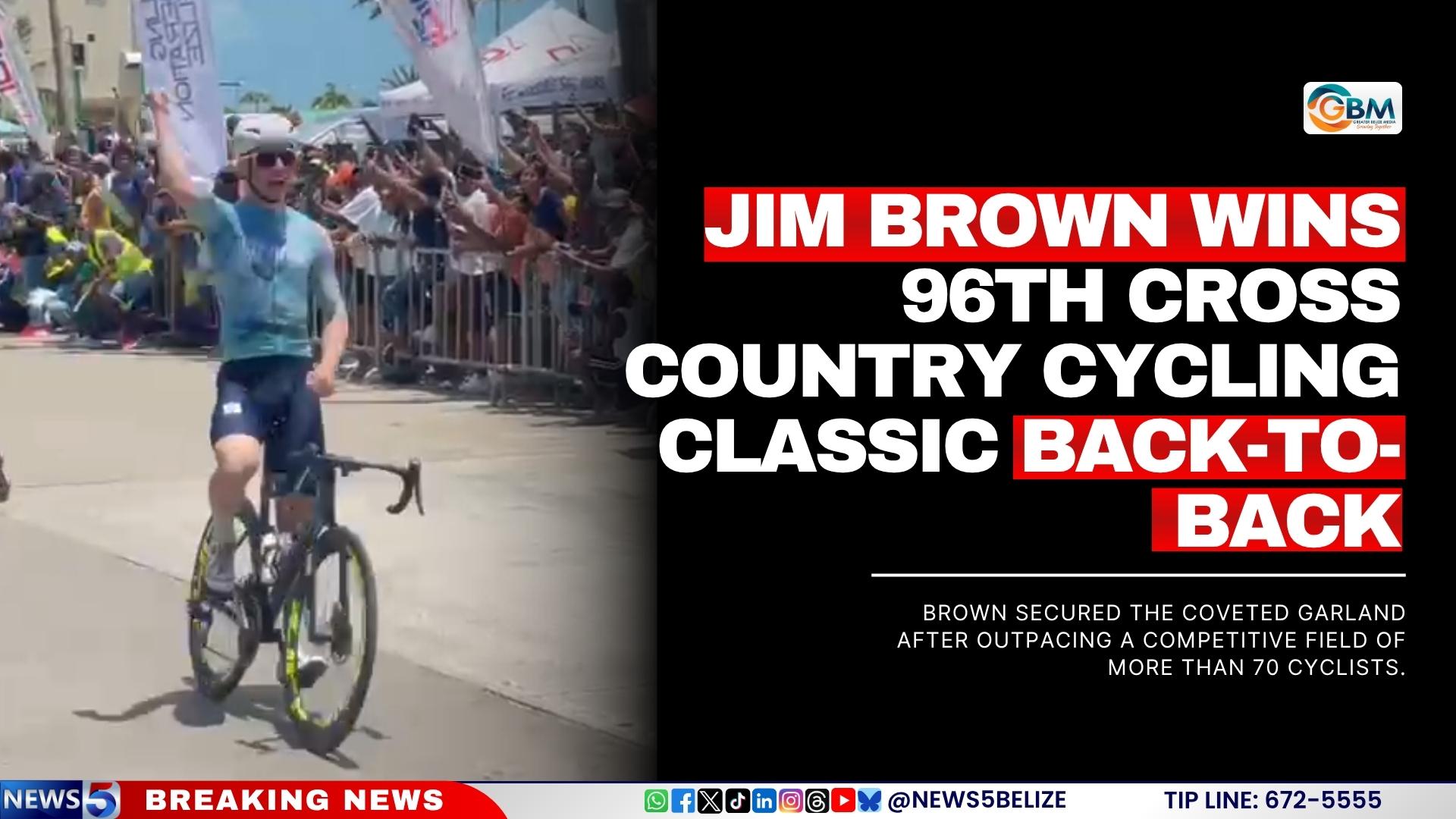 Jim Brown Wins 96th Cross Country Cycling Classic Back-to-Back
