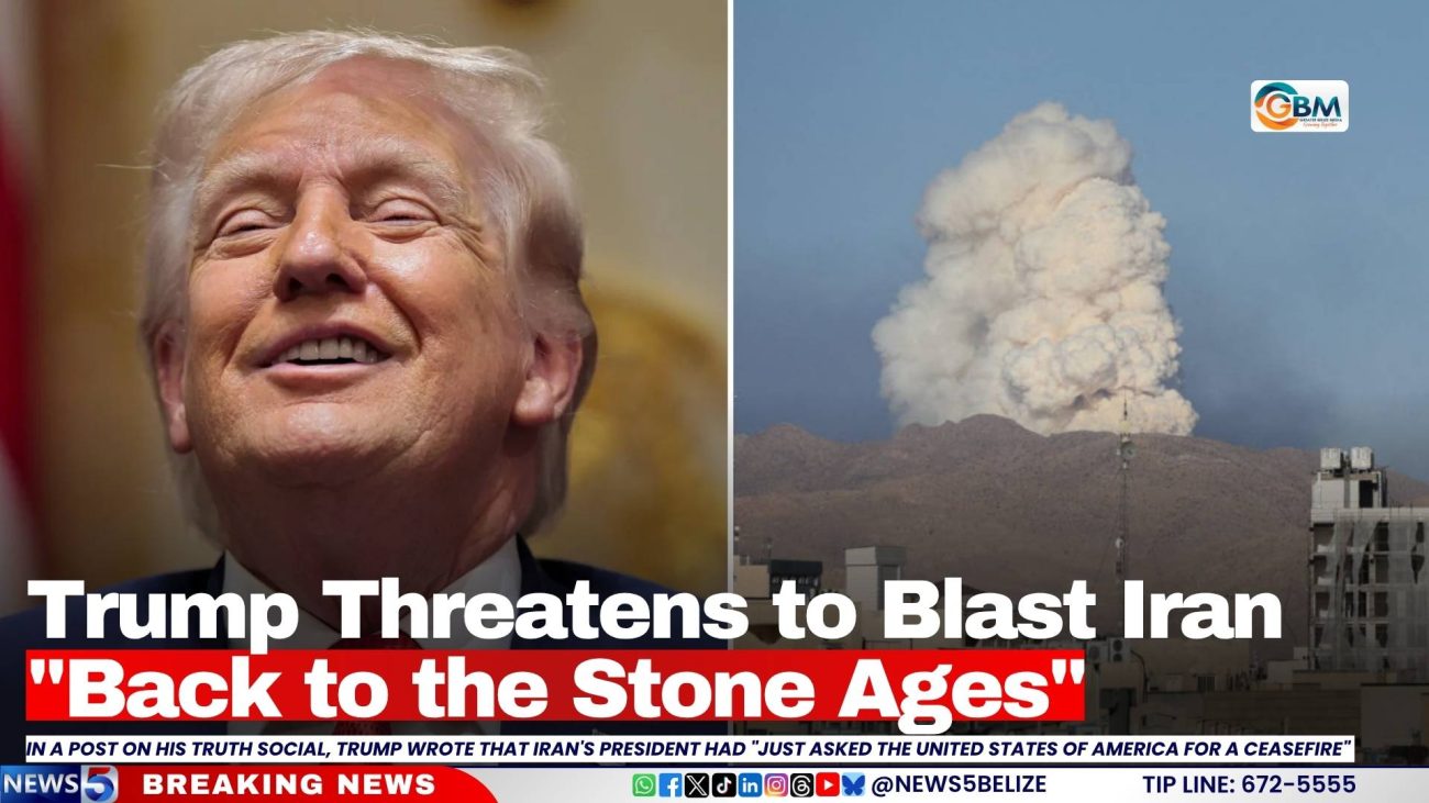 Trump Threatens to Blast Iran "Back to the Stone Ages"