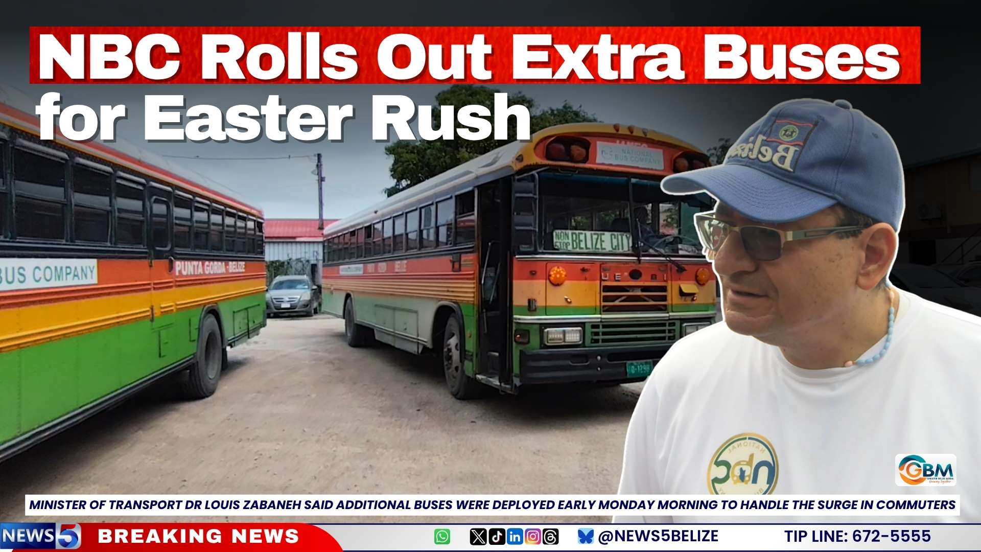 NBC Rolls Out Extra Buses for Easter Rush