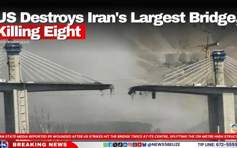 US Destroys Iran's Largest Bridge, Killing Eight
