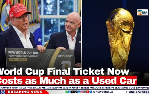 World Cup Final Ticket Now Costs as Much as a Used Car