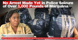 No Arrest Made Yet in Police Seizure of Over 1,000 Pounds of Marijuana