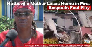 Hattieville Mother Loses Home in Fire, Suspects Foul Play