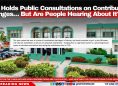 SSB Holds Public Consultations on Contribution Changes… But Are People Hearing About It?