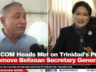 CARICOM Heads Met on Trinidad’s Push to Remove Belizean Secretary General