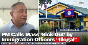 PM Calls Mass ‘Sick‑Out’ by Immigration Officers “Illegal”
