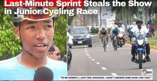 Last-Minute Sprint Steals the Show in Junior Cycling Race