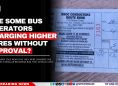 Are Some Bus Operators Charging Higher Fares Without Approval?