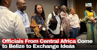 Officials From Central Africa Come to Belize to Exchange Ideas