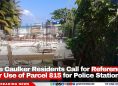 Caye Caulker Residents Call for Referendum Over Use of Parcel 815 for Police Station