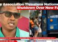 Bus Association Threatens Nationwide Shutdown Over New Fares
