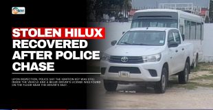 Stolen Hilux Recovered After Police Chase