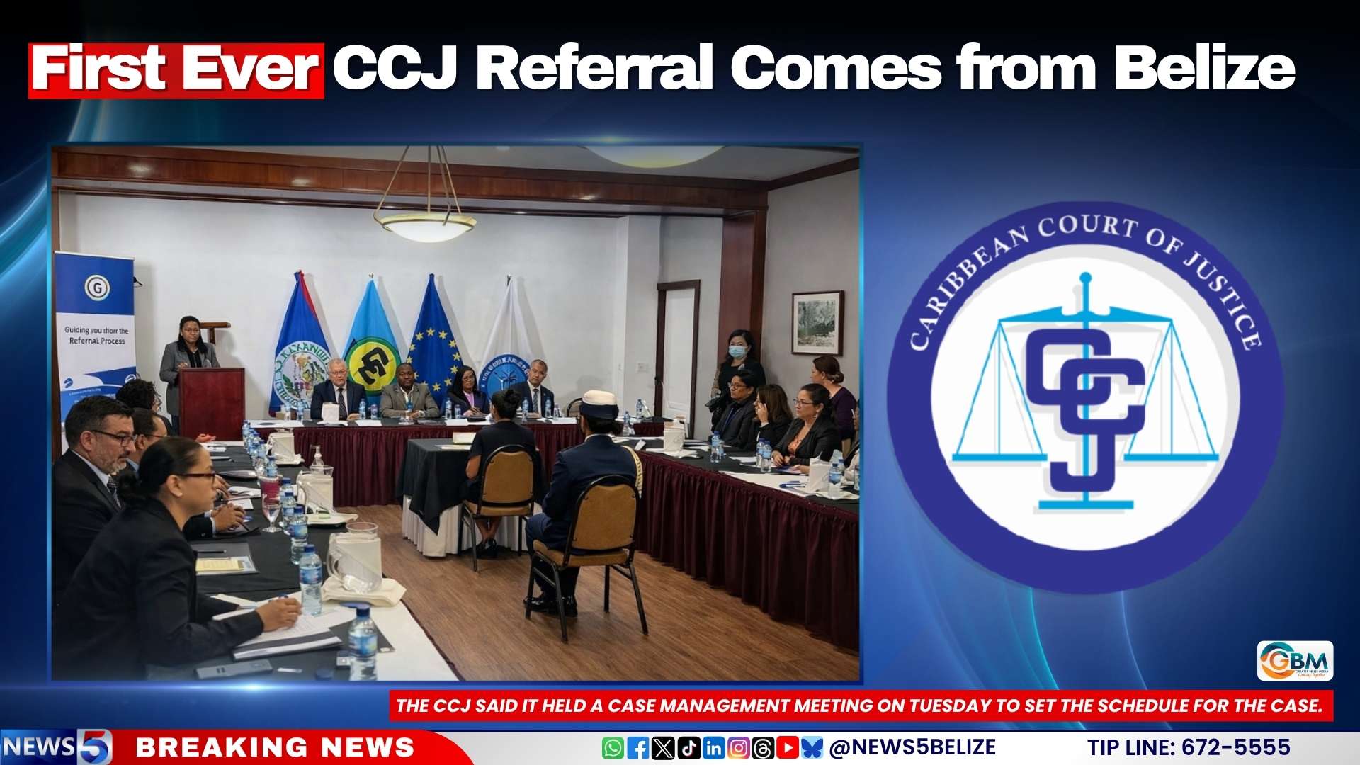 First Ever CCJ Referral Comes from Belize